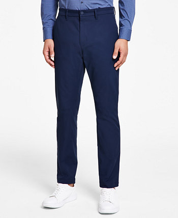 Мужские облегающие тканые брюки чинос стрейч Calvin Klein