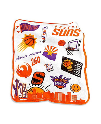 Плюшевое покрывало Phoenix Suns Native Raschel размером 50 x 60 дюймов Logo Brand