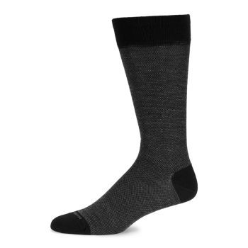 Birdseye Wool-Blend Socks Marcoliani