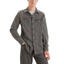 Мужская рубашка на пуговицах классического стандартного кроя Levi's® в стиле вестерн Levi's®