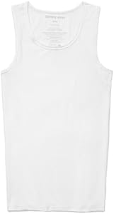 Tommy John Men's Cotton Basics Tank Top Undershirt - Stay-Tucked Fit Tommy John