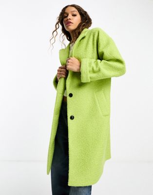Элегантное пальто зеленого лайма Gianni Feraud Gianni Feraud