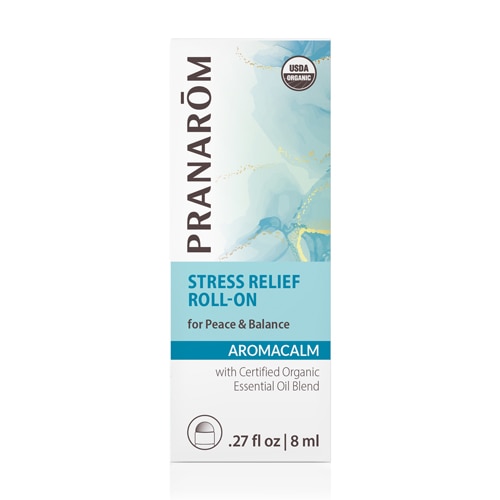 Шариковый антистрессовый антистресс Pranarom Aromacalm - 0,27 жидких унций Pranarom