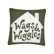Sonoma Goods For Life® Wags & Wiggles 18&#34; x 18&#34; Throw Pillow SONOMA