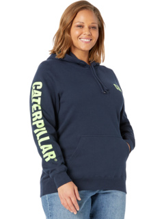 Пуловер с капюшоном с логотипом торговой марки Caterpillar