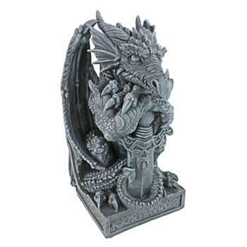 Sword, The Arthurian Dragon Statue Design Toscano