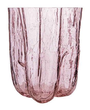 Потрескивающая высокая ваза Kosta Boda