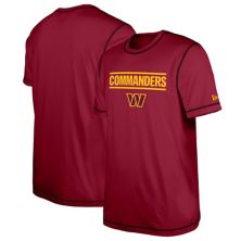 Мужская футболка New Era бордового цвета с принтом Washington Commanders Third Down Puff New Era