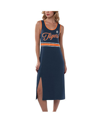 Женское темно-синее платье макси Main Field Detroit Tigers G-III