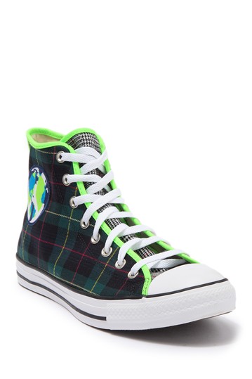 Converse chuck taylor all online star plaid high top