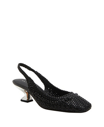 Женские плетеные туфли на каблуке с открытой пяткой Katy Perry