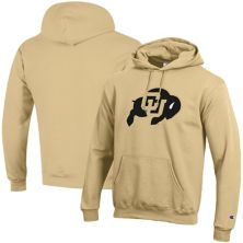 Мужской пуловер с капюшоном Champion Gold Colorado Buffaloes Primary Logo Powerblend Champion