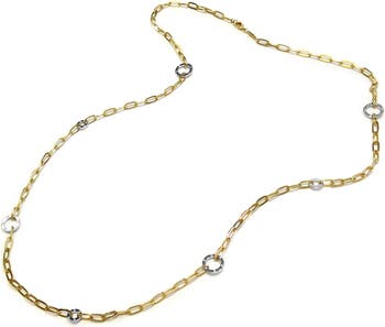 Ожерелье с цепочкой большого круга Liza Schwartz
