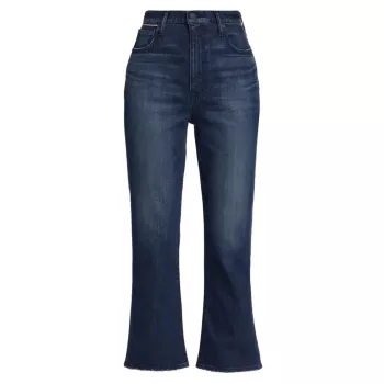 Укороченные расклешенные джинсы Emma до щиколотки Moussy Vintage