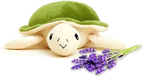 Turtle Warmies Junior French Lavender Scented, Heatable and Coolable Warmies