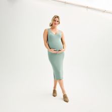 Платье-свитер без рукавов с V-образным вырезом Sonoma Goods For Life® для беременных SONOMA