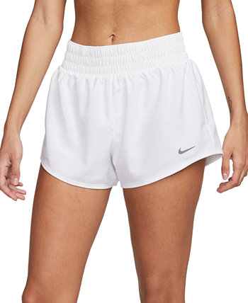 Women's One Dri-FIT Mid-Rise Brief-Lined Shorts Nike