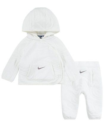 Baby Boys или Girls Ready, куртка и брюки на кнопках, комплект из 2 предметов Nike