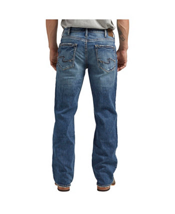 Мужские джинсы прямого кроя Zac свободного кроя Silver Jeans Co.