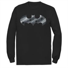 Мужская стальная футболка с логотипом DC Comics Batman DC Comics