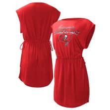 Women's G-III 4Her by Carl Banks Red Tampa Bay Buccaneers G.O.A.T. Swimsuit Cover-Up In The Style