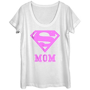 Женская Футболка DC Comics Superman Logo Mom DC Comics