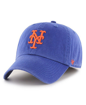 Мужская приталенная шляпа с логотипом Royal New York Mets Franchise '47 Brand