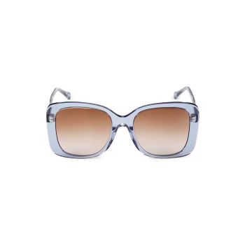 Солнцезащитные очки Xena 55MM прямоугольной формы из биоацетата Chloe