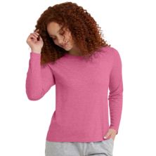 Женская футболка Tri-Blend с длинными рукавами Hanes® Originals Hanes
