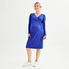 Трикотажное платье с запахом для беременных Sonoma Goods For Life® SONOMA