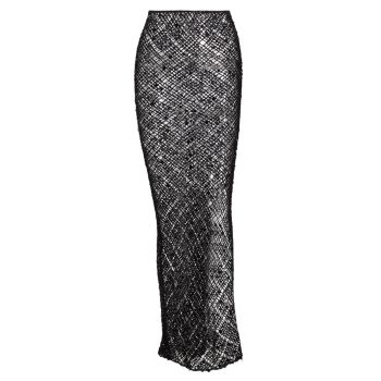 Wollemi Sequined Knit Maxi Skirt Aya Muse
