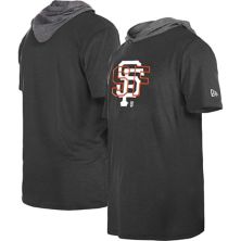 Мужская черная футболка с капюшоном New Era San Francisco Giants Team New Era
