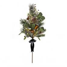 National Tree Company HGTV 2-Pack Home Collection Swiss Christmas Chic Artificial Spray Pair National Tree Company