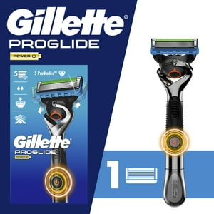 Gillette Pro Glide Power Men's Razor Handle + 1 Blade Refill, Blue Visit the Gillette Store