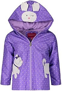 LONDON FOG Baby Girls' Midweight Fleece Lined Jacket Coat London Fog