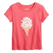 Baby & Toddler Girl Jumping Beans® Short Sleeve Graphic Tee Jumping Beans