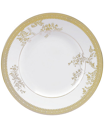 Столовая посуда, Золотая кружевная тарелка для салата Vera Wang Wedgwood