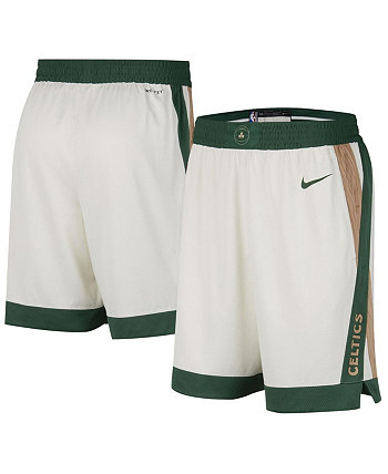 Men's Cream Boston Celtics 2023/24 City Edition Swingman Shorts Nike