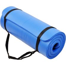BalanceFrom GoCloud Extra Thick Exercise Yoga Mat with Carrying Strap BalanceFrom Fitness
