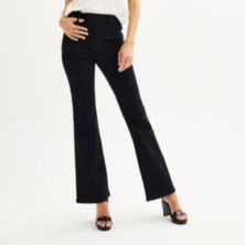 Women's Nine West High Rise Pull-On Flare Jeans Nine West