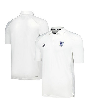 Мужская белая рубашка-поло Rhode Island Rams Classic AEROREADY Adidas