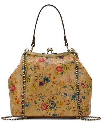 Маленькая сумка-портфель Laureana в кожаной оправе Patricia Nash
