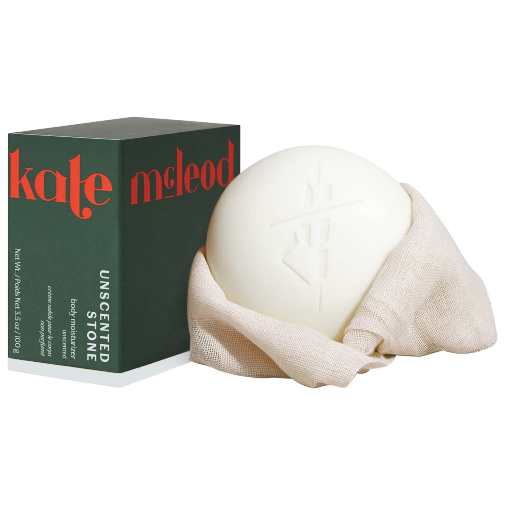 Увлажняющий крем для тела с твердым камнем без запаха Kate McLeod