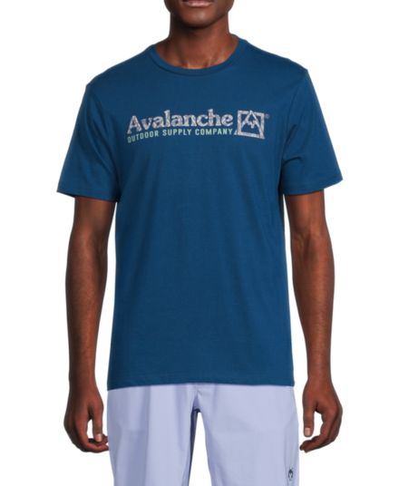 Футболка с логотипом Avalanche