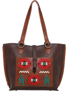 Вышитая сумка-тоут в стиле ацтеков Wrangler Montana West
