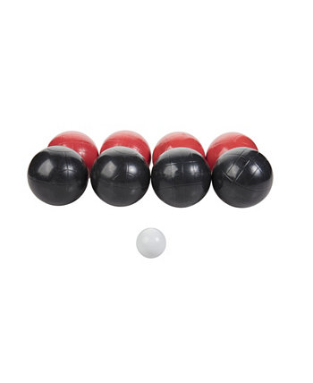 Набор мячей для бочче для активного отдыха Triumph включает 8 мячей для бочче, домкрат и спортивную сумку для переноски VIVA SOL
