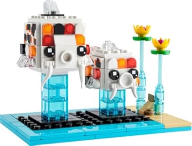 LEGO BrickHeadz Pets Dogs, Cats, Fish, Birds or Hamsters (Choose Pet) (Koi Fish 40545) Lego