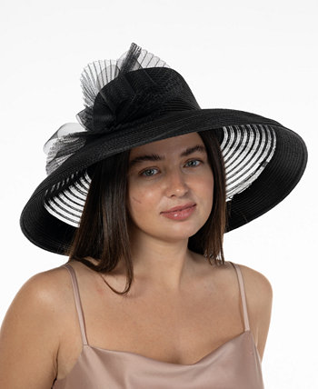 Женская нарядная шляпа с романтическим профилем BELLISSIMA