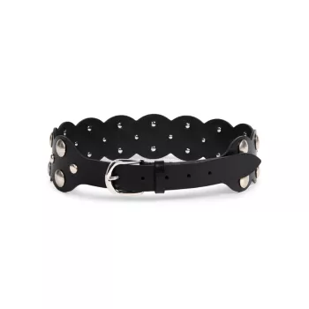 Agia Studded Leather Belt ISABEL MARANT