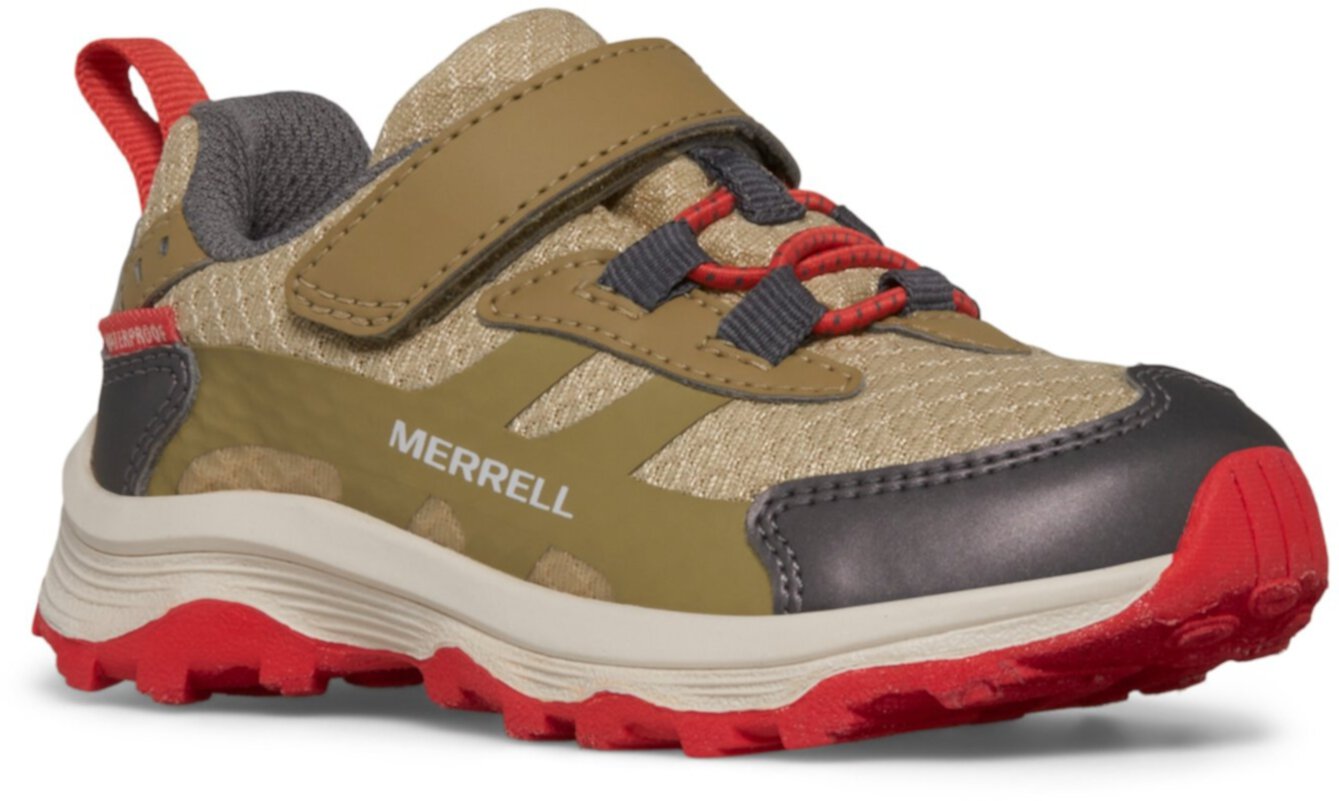 Водонепроницаемые кроссовки Moab Speed 2 с низким кондиционером (для малышей) Merrell Kids